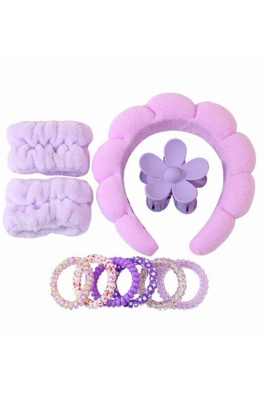 10-piece Spa Gift Set Wholesalesir Purple