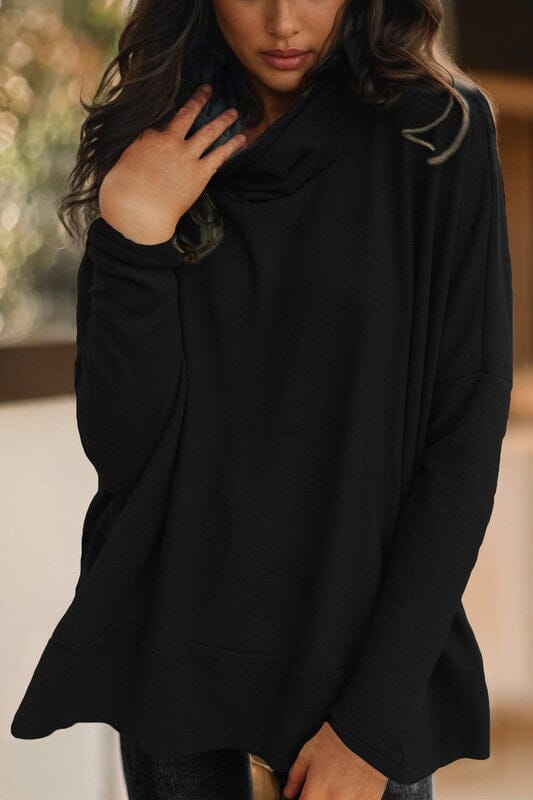 2024 Cowl Neck Tunic Shewin