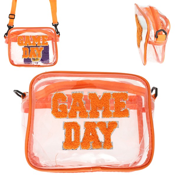 Game Day Crossbody Clear Bag
