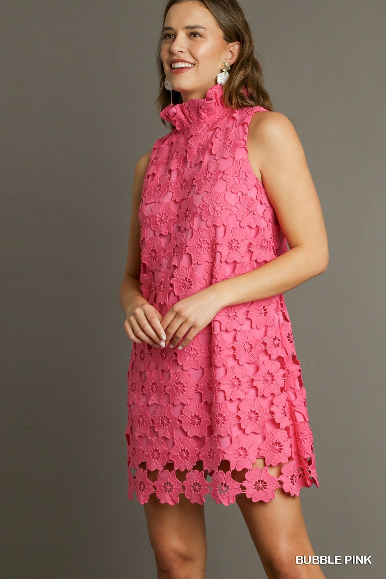 Lace Bow Back Dress