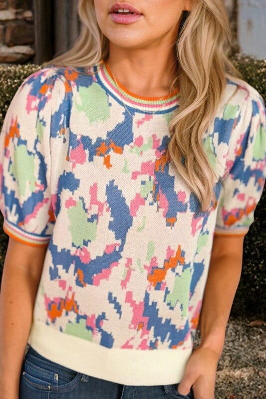 Abstract Sweater Shewin