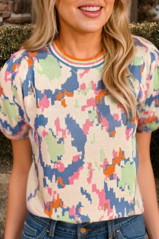 Abstract Sweater Shewin