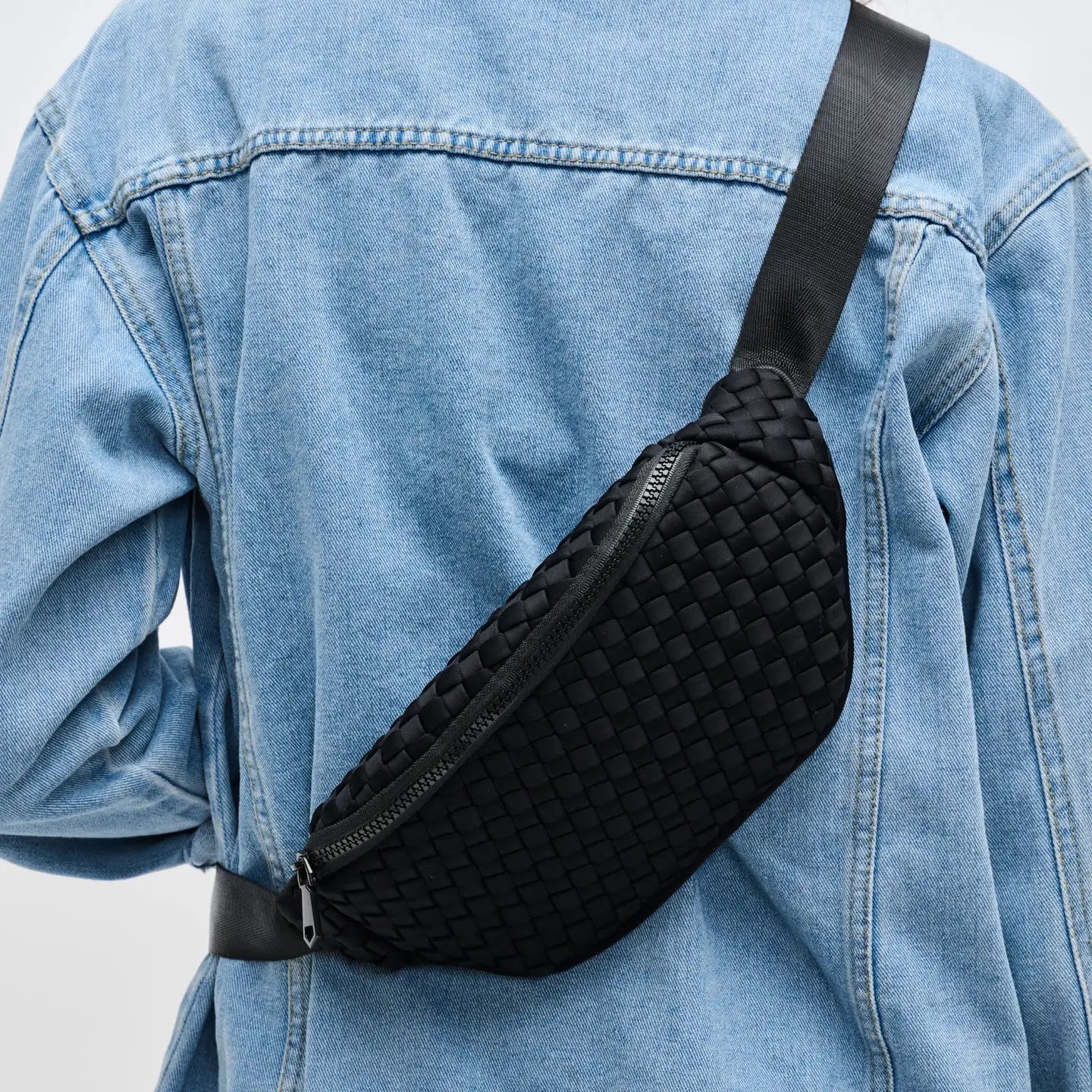 Aim High Woven Neoprene Belt Bag sol and selene