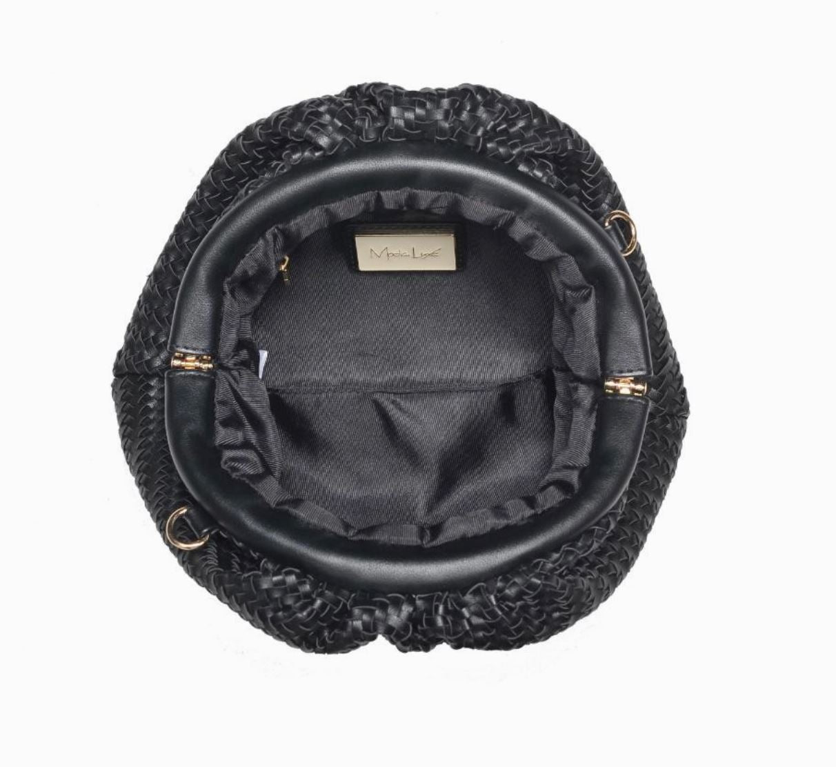 Basketweave Clutch moda luxe