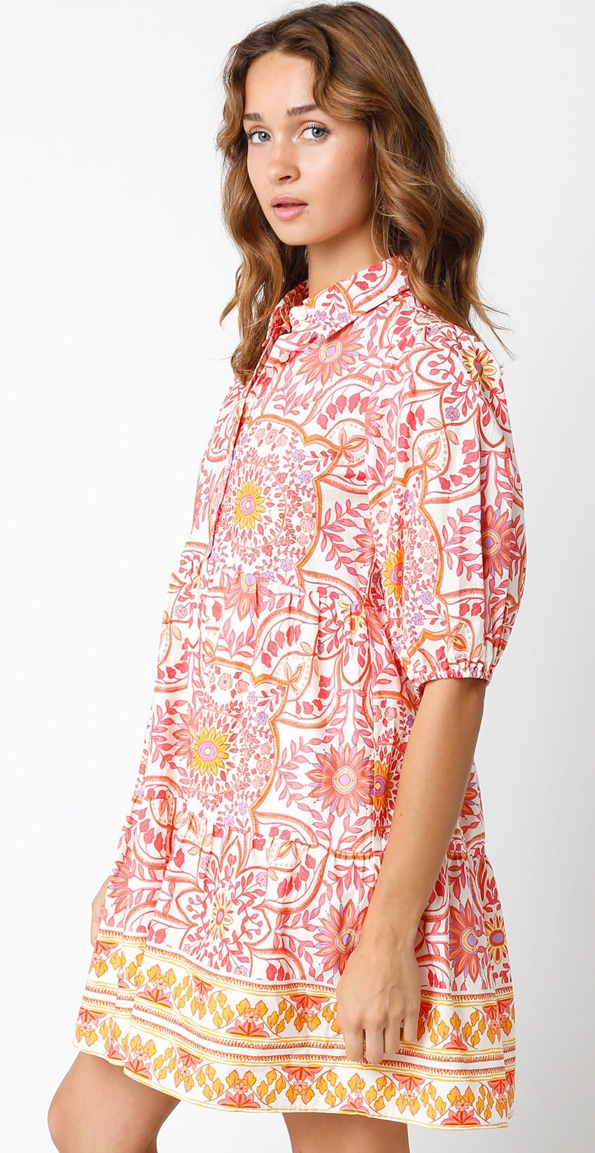 Beatrice Dress Olivaceous