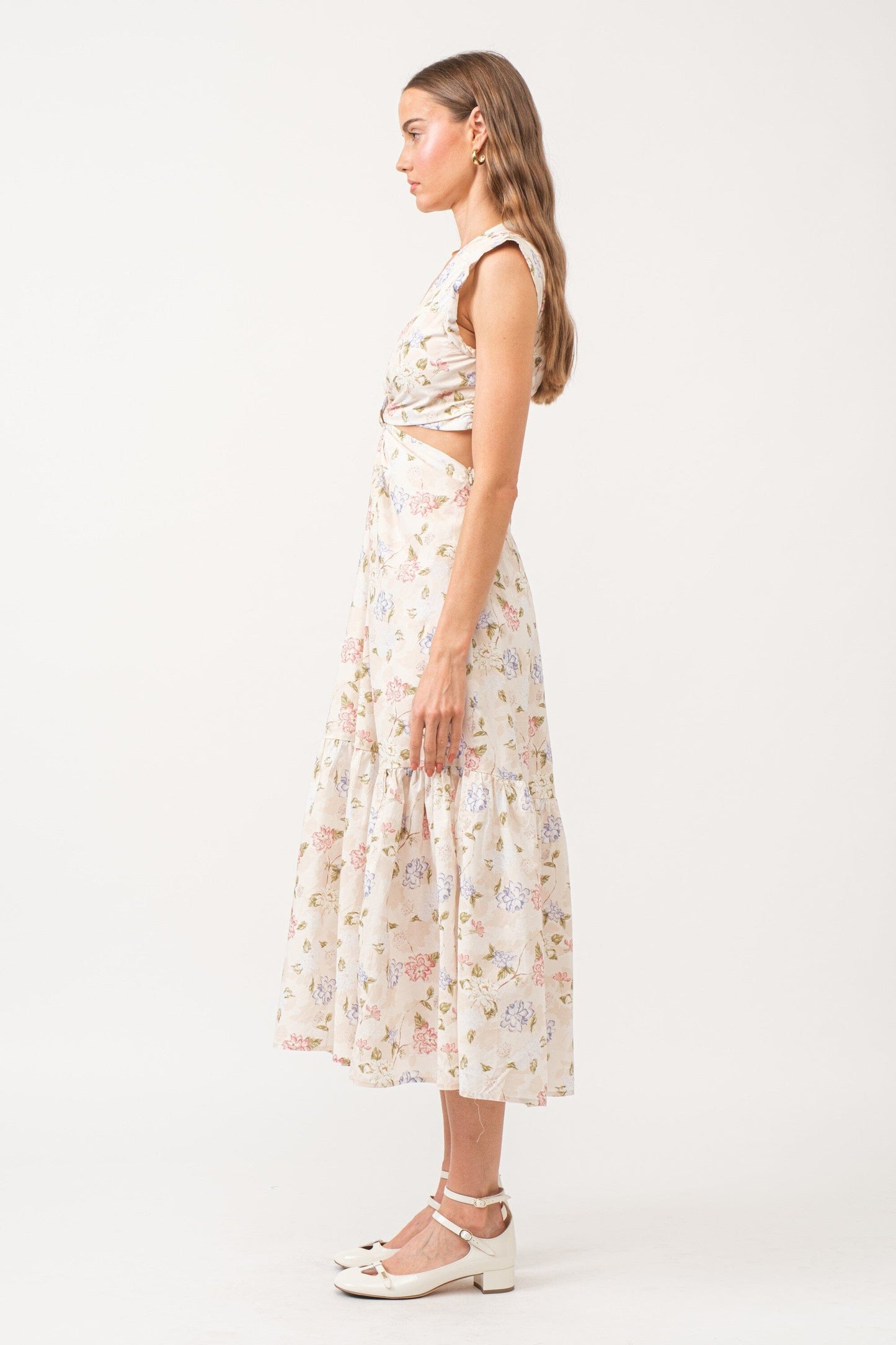 Blair Floral Midi Dress sofie the label