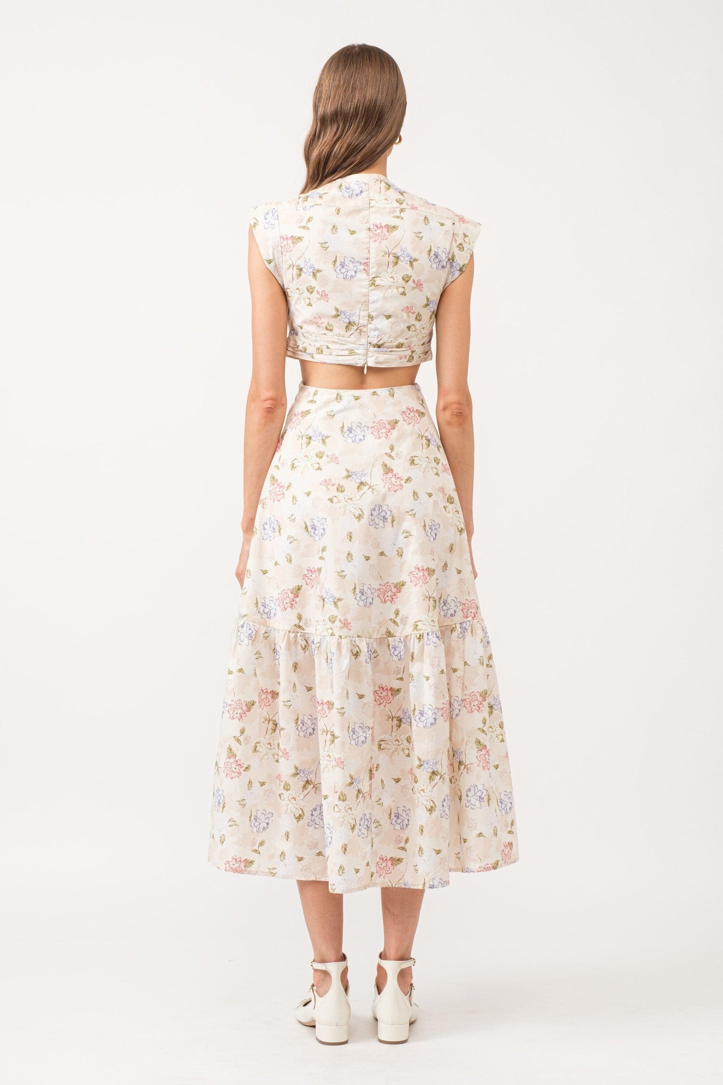Blair Floral Midi Dress sofie the label