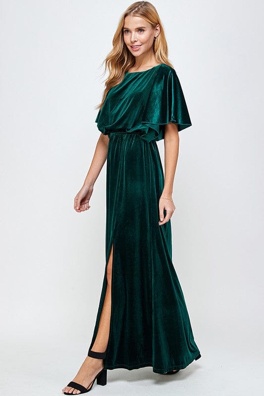 Blouson Velvet Maxi see and be seen