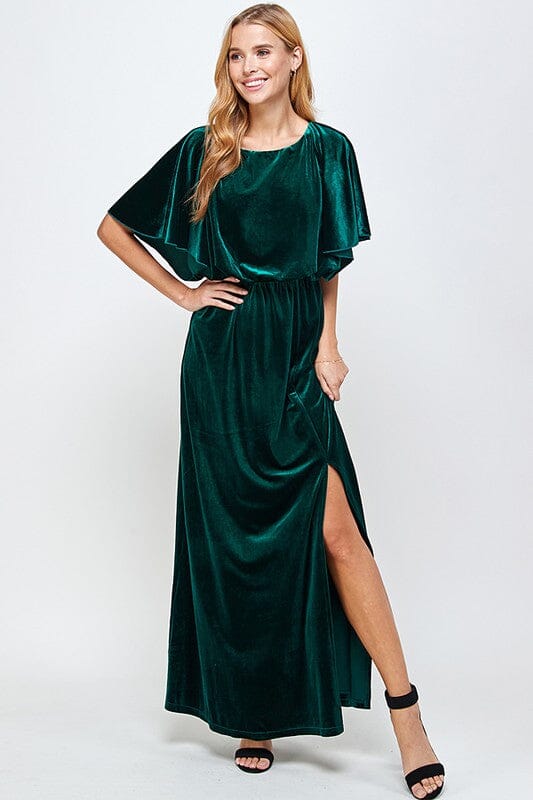 Blouson Velvet Maxi see and be seen