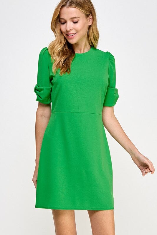 Bow Shoulder Dress 2 hearts