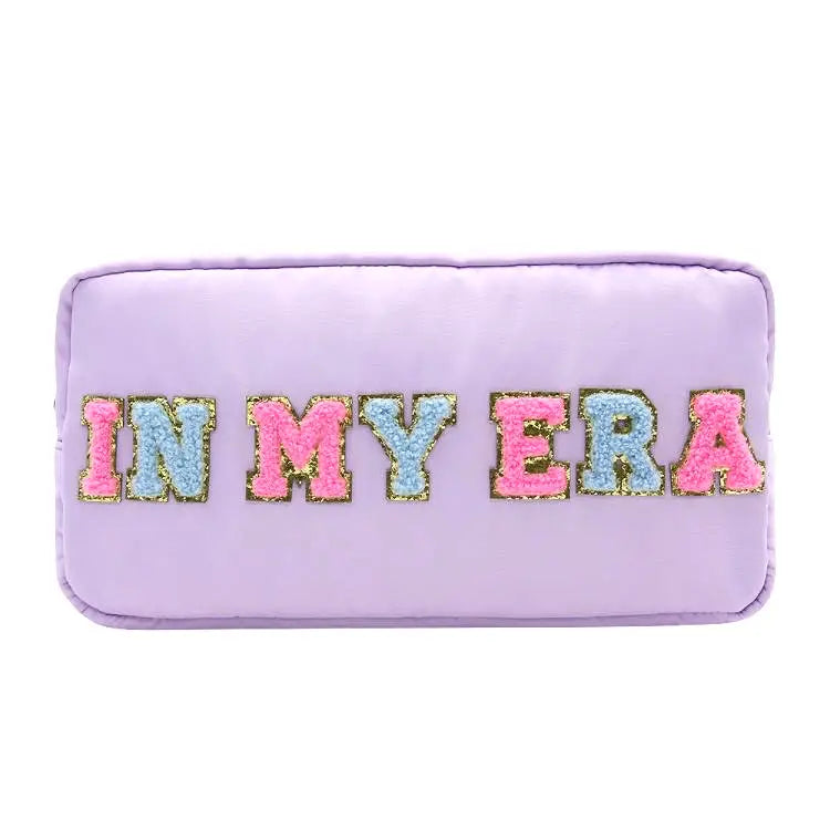 Chenille Letter Pouch Mavi Bandz