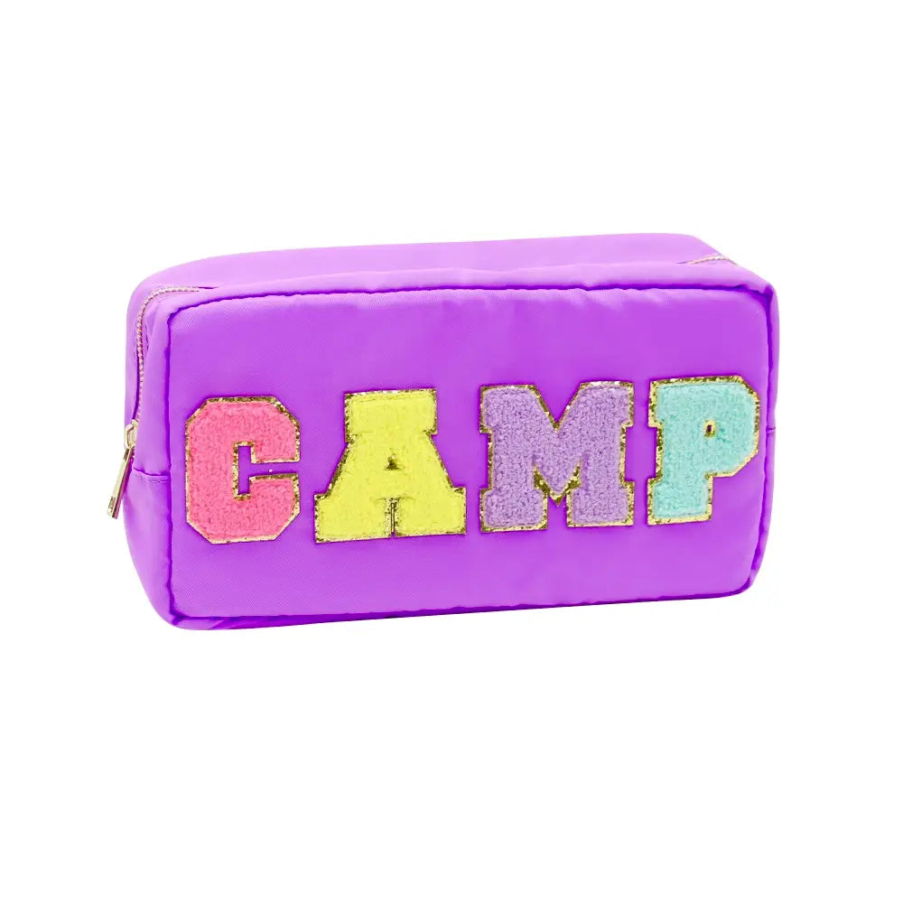 Chenille Letter Pouch Mavi Bandz