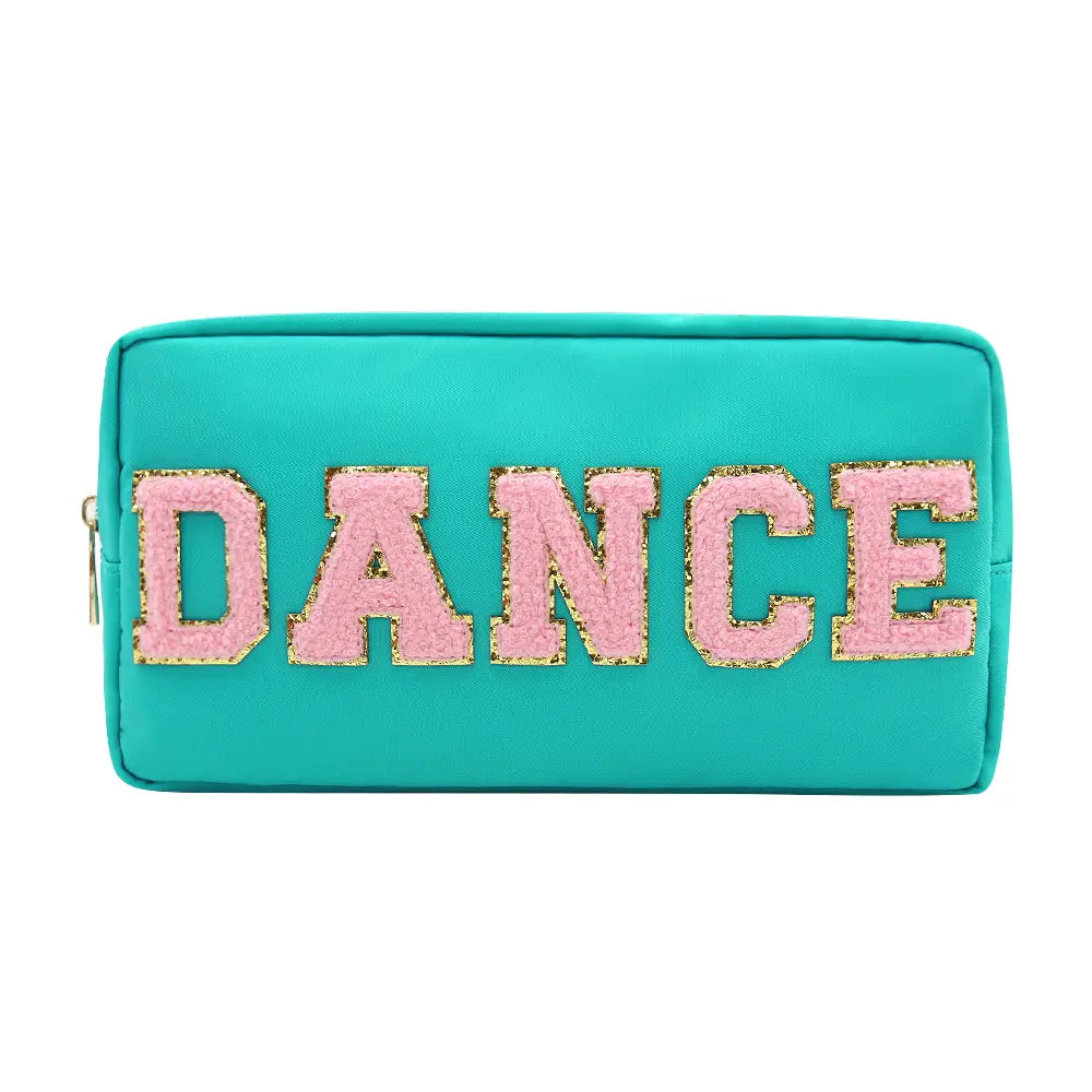 Chenille Letter Pouch Mavi Bandz