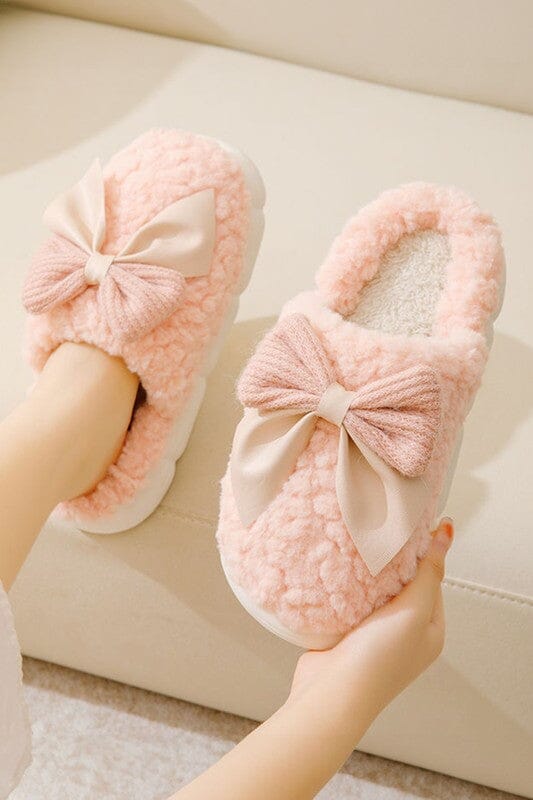 Dreamy Bow Slippers Shewin