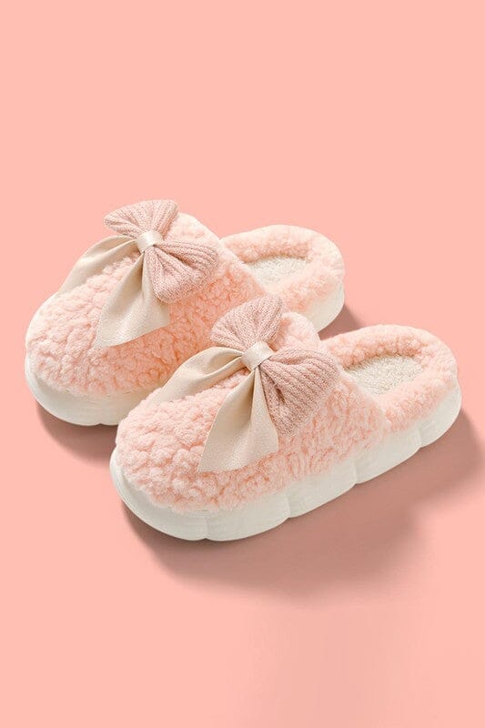 Dreamy Bow Slippers Shewin