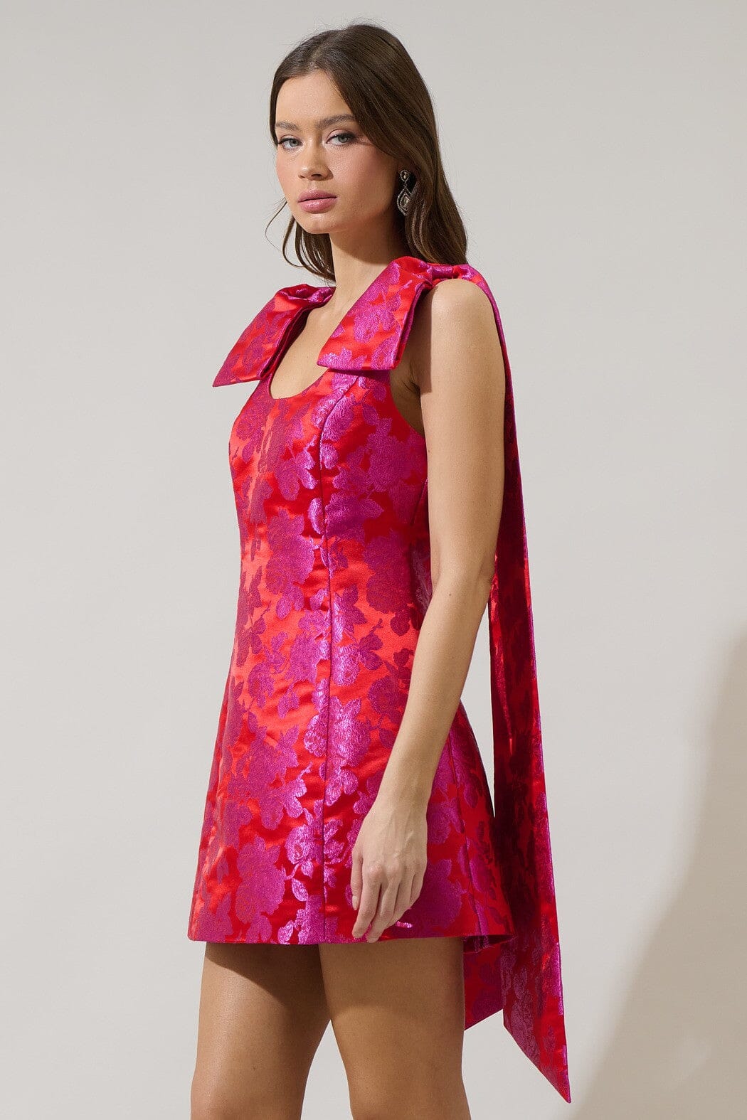 Duson Floral Hill A-Line Mini Dress sugarlips