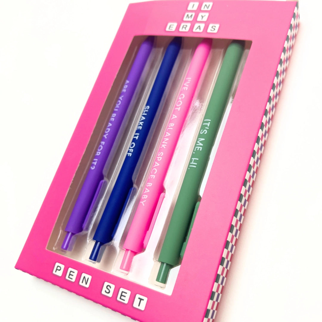 Eras Tour Set of 4 Pens aspen lane