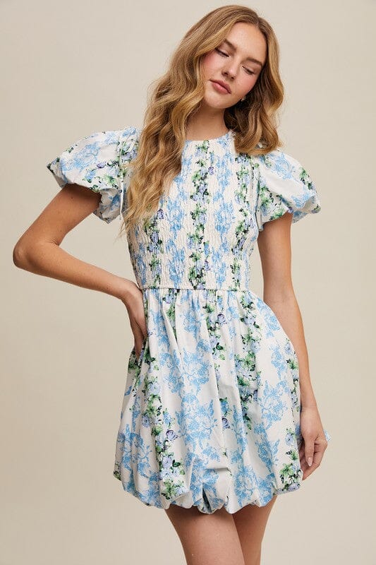 Floral Puff Skirt Dress listicle