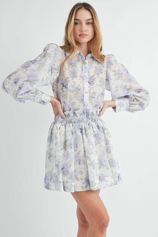 Floral Skirt Set Mable