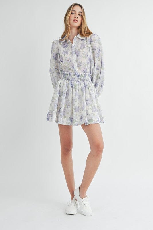 Floral Skirt Set Mable