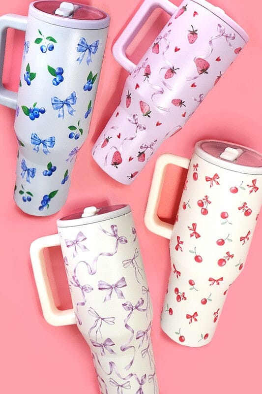 Floral Spillproof 40oz Tumbler josslyn
