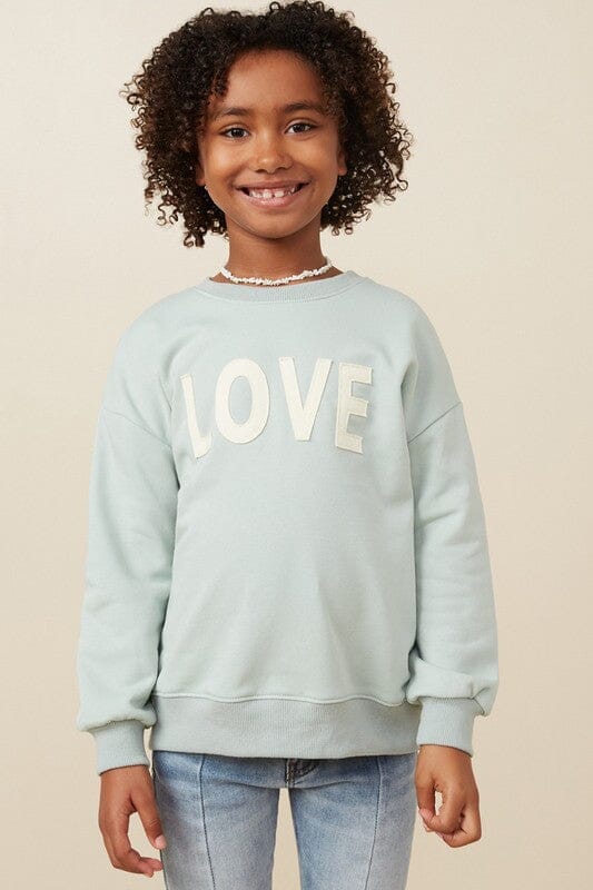 Girls LOVE French Terry Sweatshirt Hayden Los Angeles