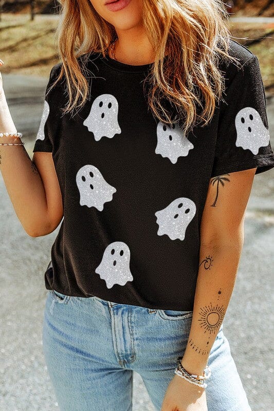 Glitter Ghost SS Tee Shewin