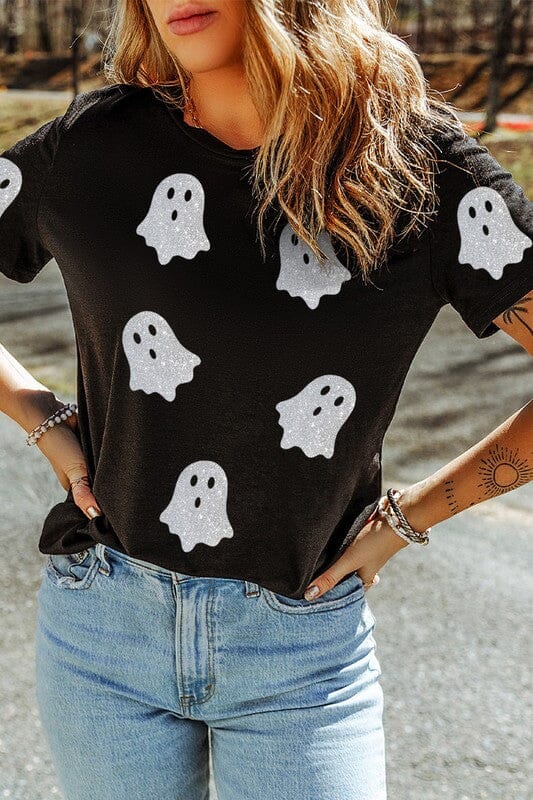 Glitter Ghost SS Tee Shewin