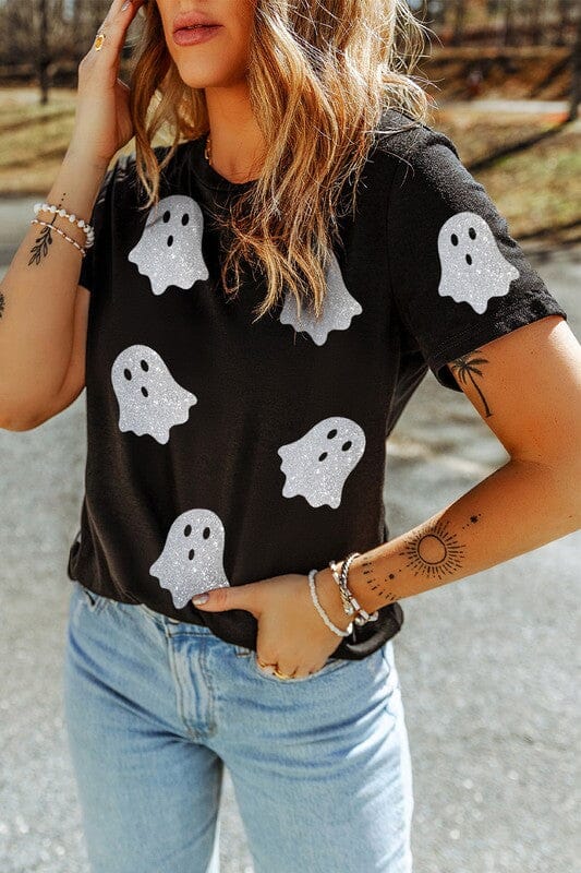 Glitter Ghost SS Tee Shewin
