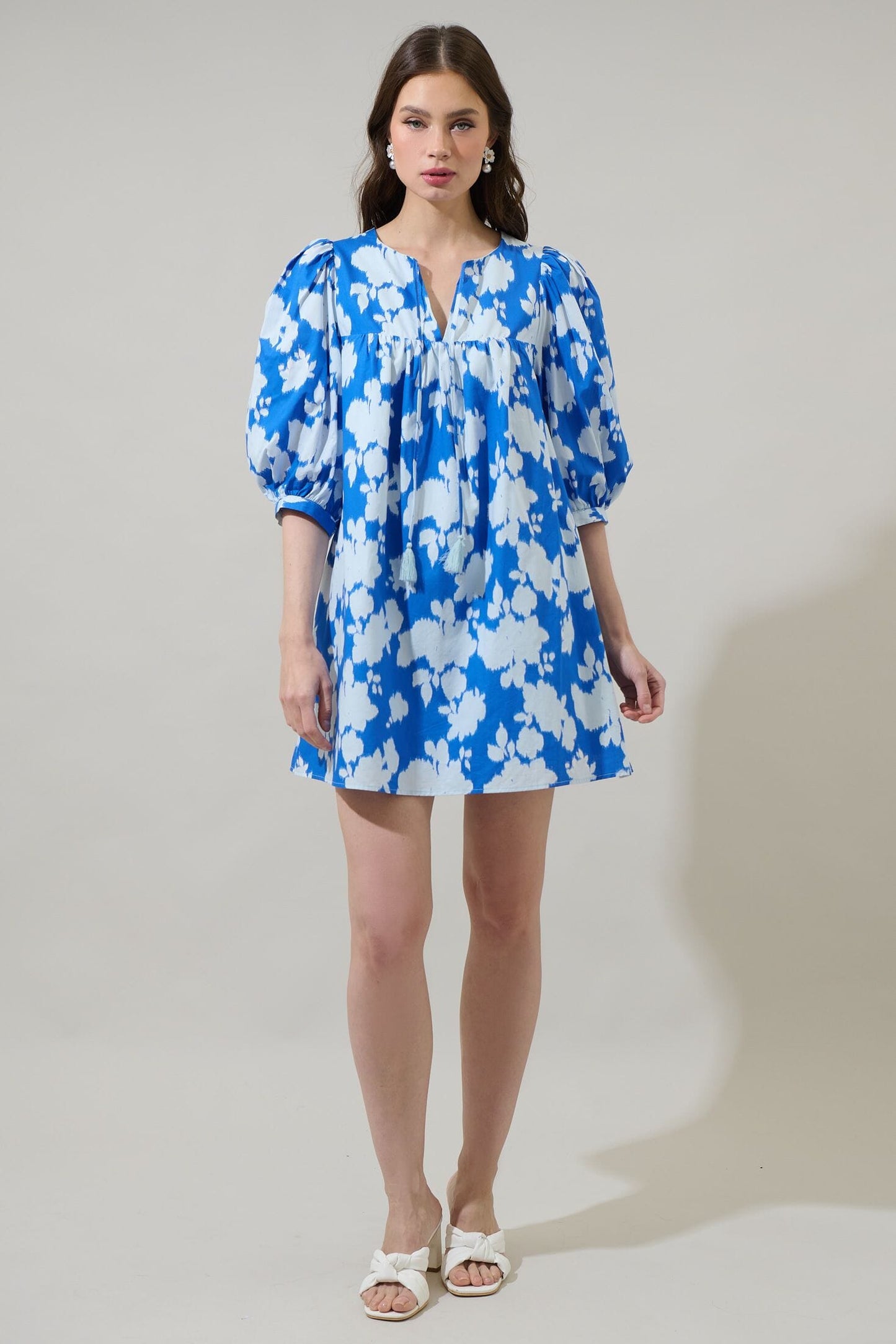 Grafton Floral Babydoll Dress Sugarlips