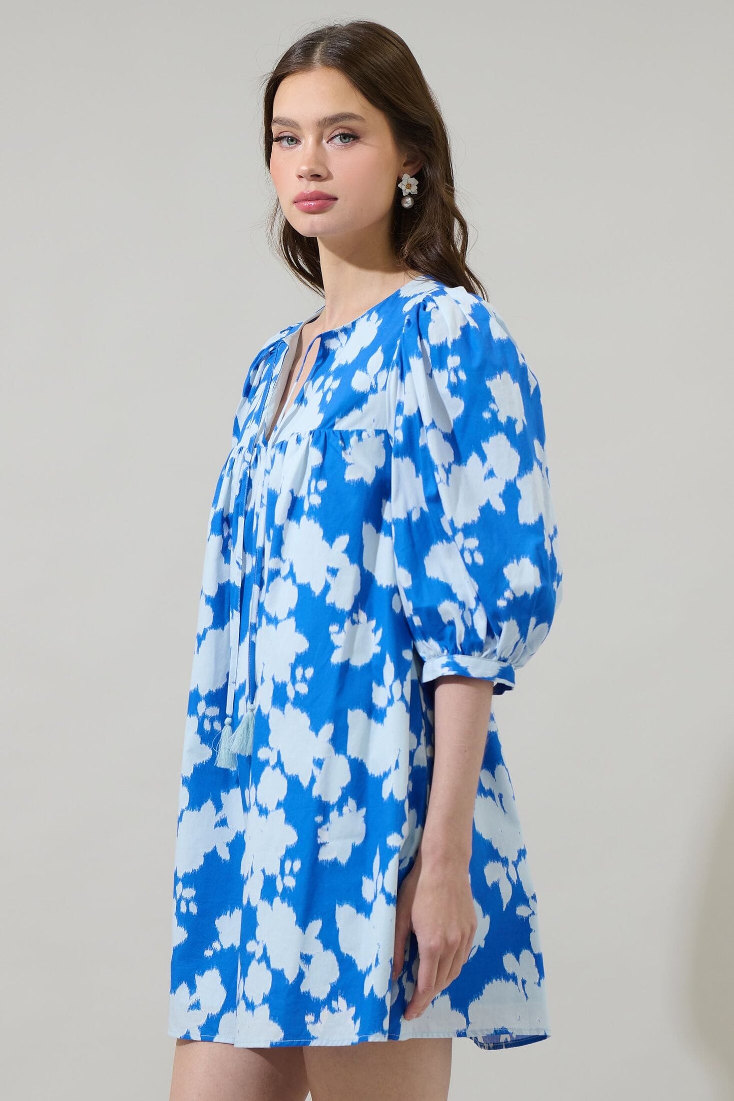 Grafton Floral Babydoll Dress Sugarlips
