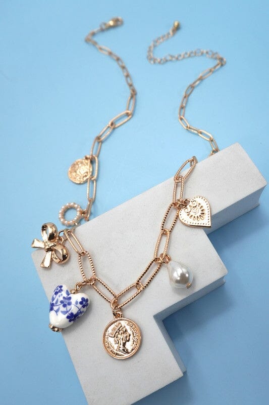 Grandmillenial Charm Necklace josslyn by wall to wall