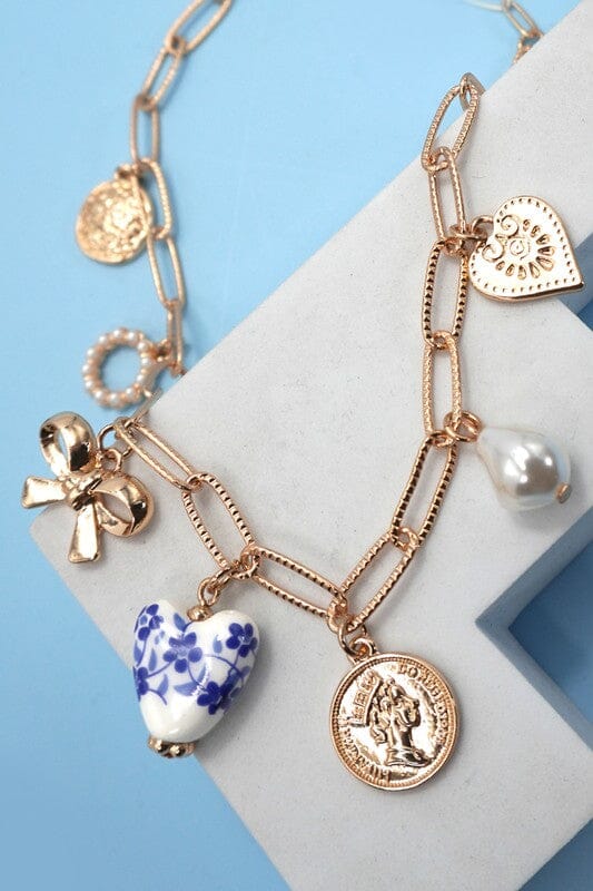 Grandmillenial Charm Necklace josslyn by wall to wall