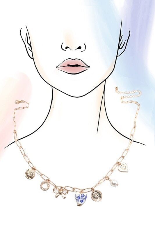 Grandmillenial Charm Necklace josslyn by wall to wall