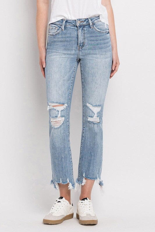 Handy Cropped Flare Jeans LOVERVET BY VERVET