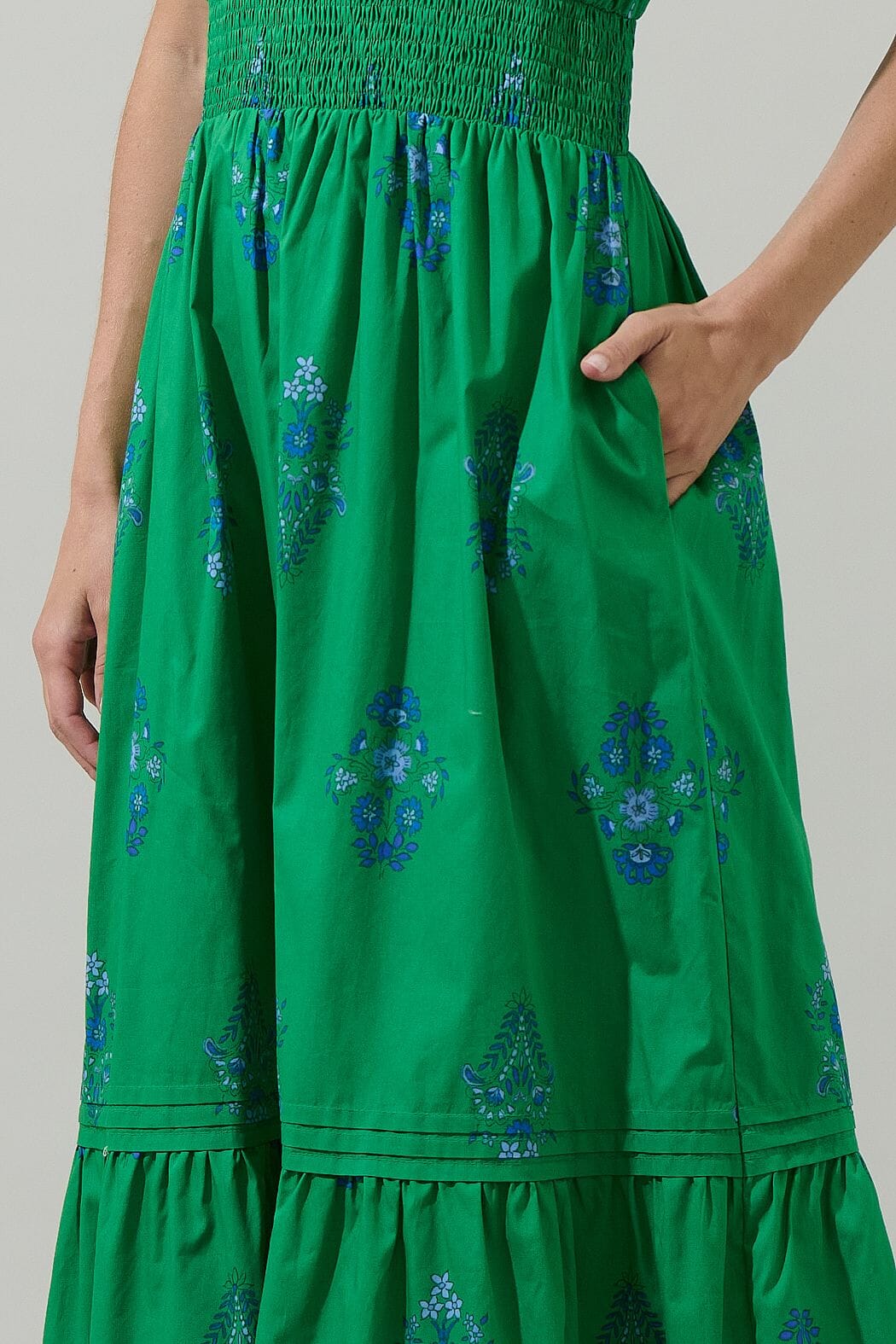 Helena Floral Maxi Dress Sugarlips