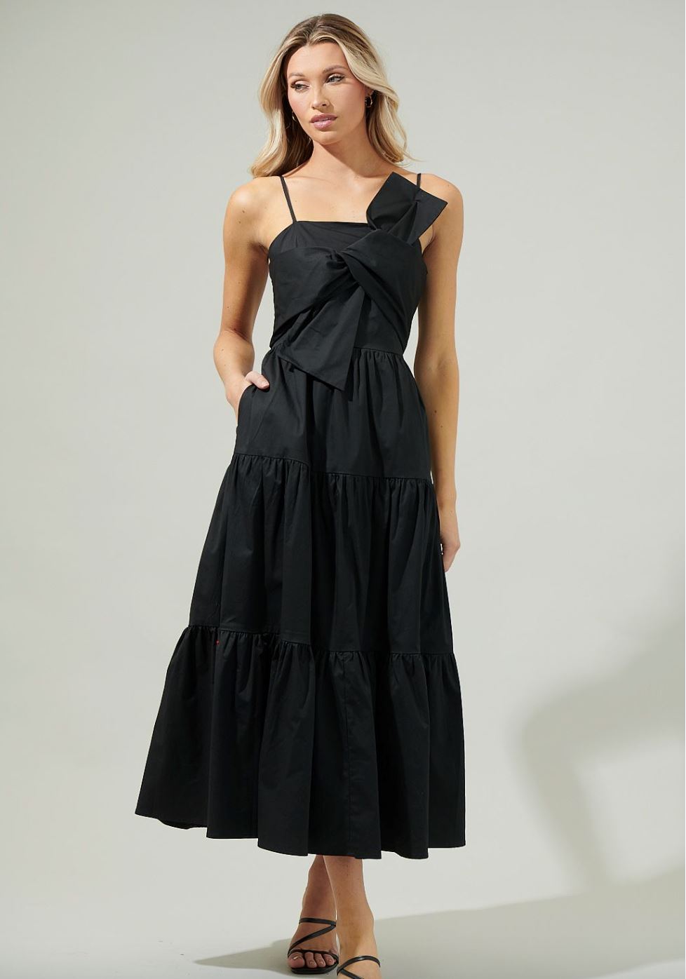Helene Tiered Cami Maxi Dress Sugarlips