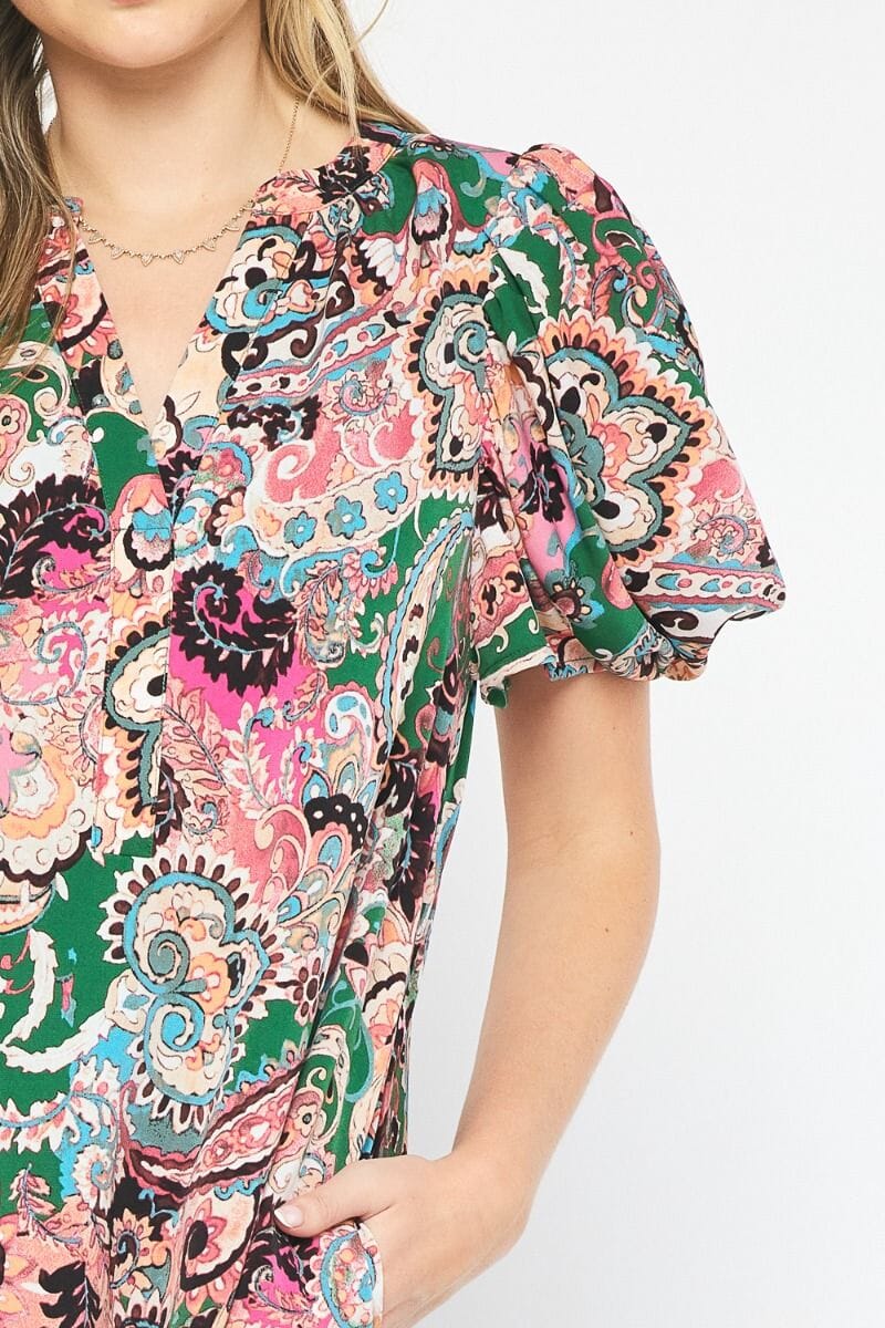 Kelly Paisley Dress entro