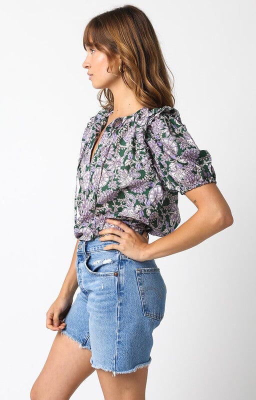 Kelsey Top Olivaceous