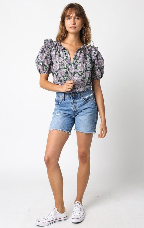 Kelsey Top Olivaceous