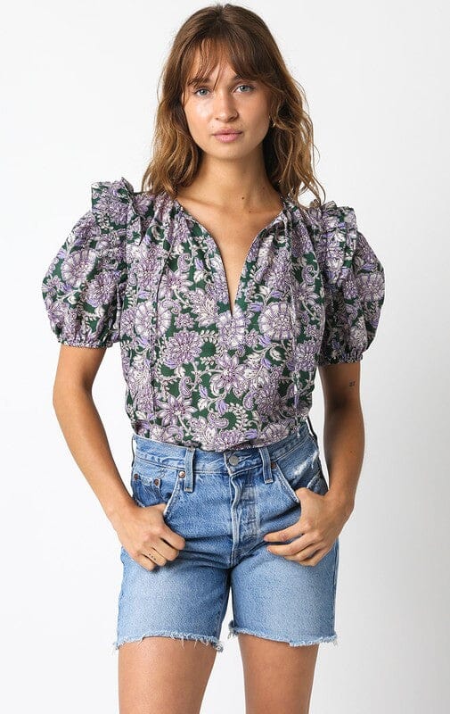 Kelsey Top Olivaceous