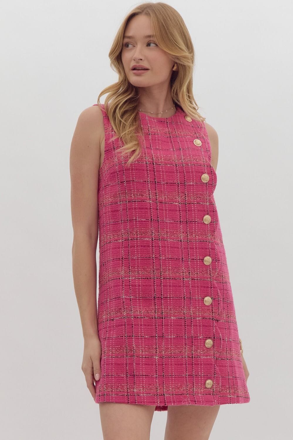 Ladies Who Lunch Tweed Dress Entro