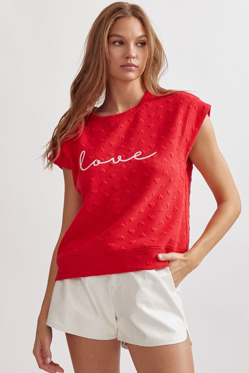 Love Embroidered Top entro