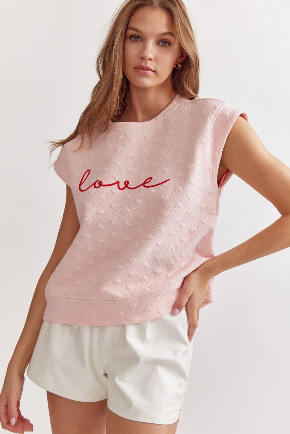 Love Embroidered Top entro