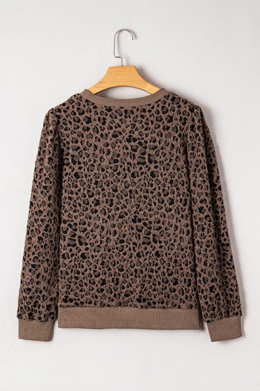 Mocha Leopard Tee Shewin