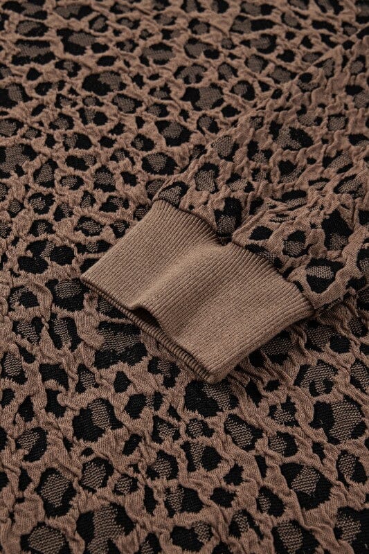 Mocha Leopard Tee Shewin
