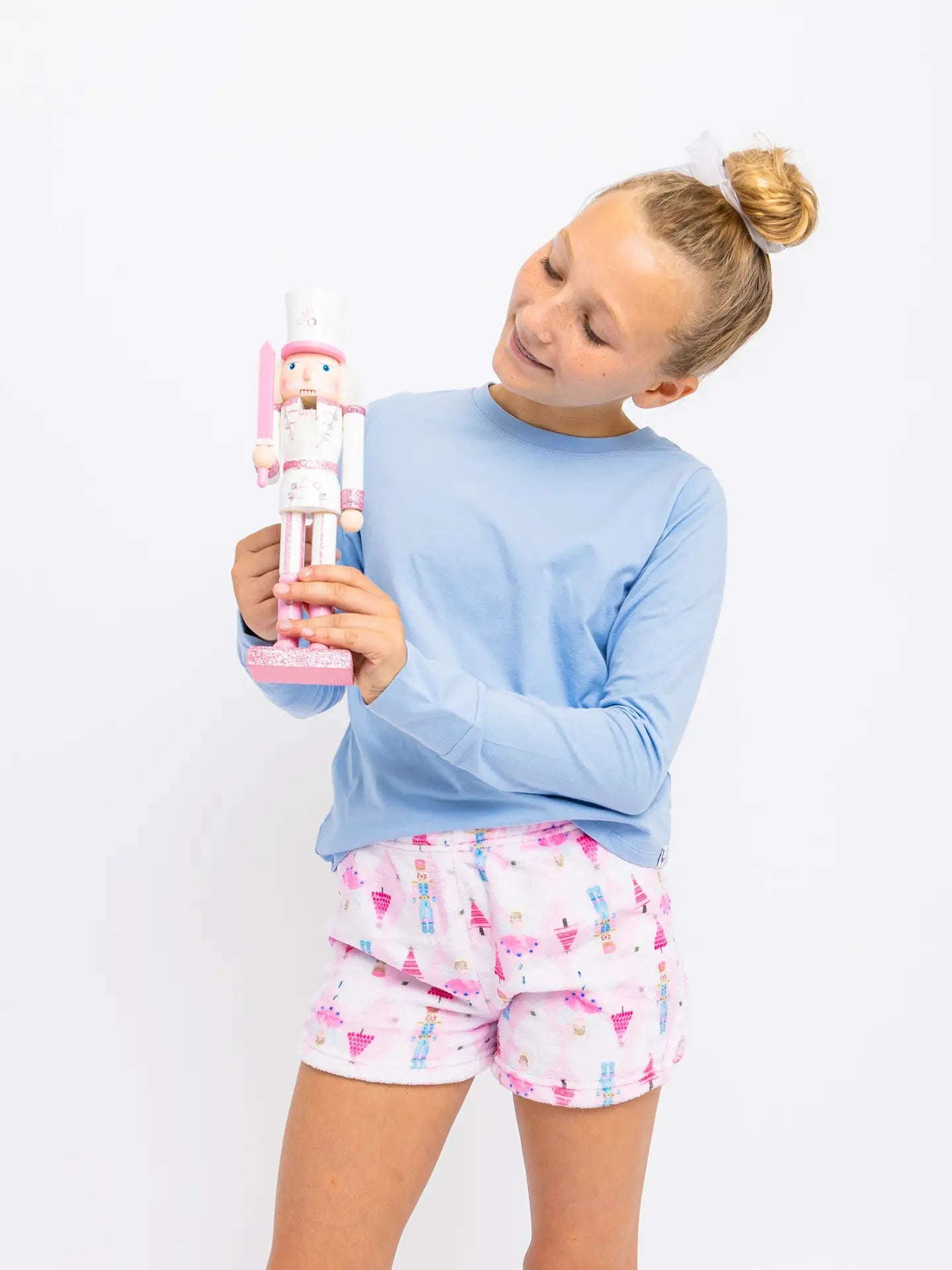 Nutcracker Fleece Shorts Preppy Goose