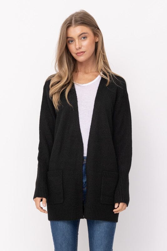 Open Front Long Cardigan Cielo