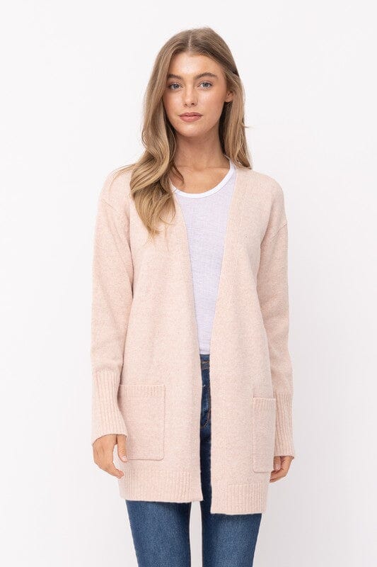 Open Front Long Cardigan Cielo