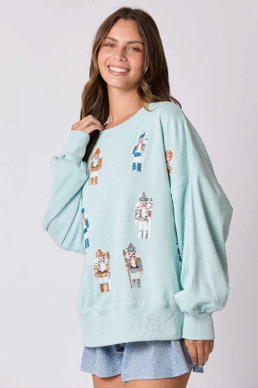Pastel Nutcracker Sweatshirt peach love california
